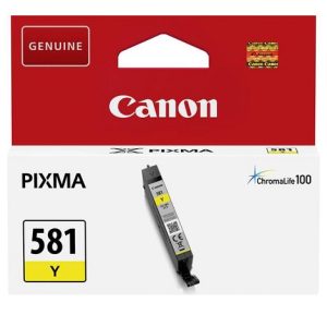 Tinta CANON CLI-581Y yellow original  5,6 ml.