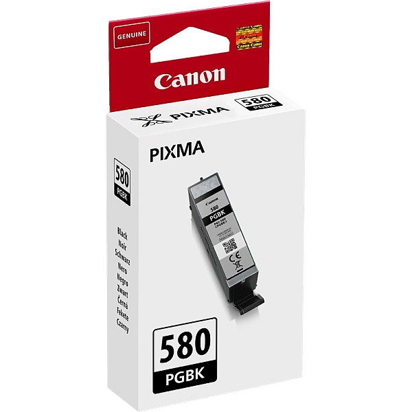 Tinta CANON PGI-580PGBK black original 11,2 ml.