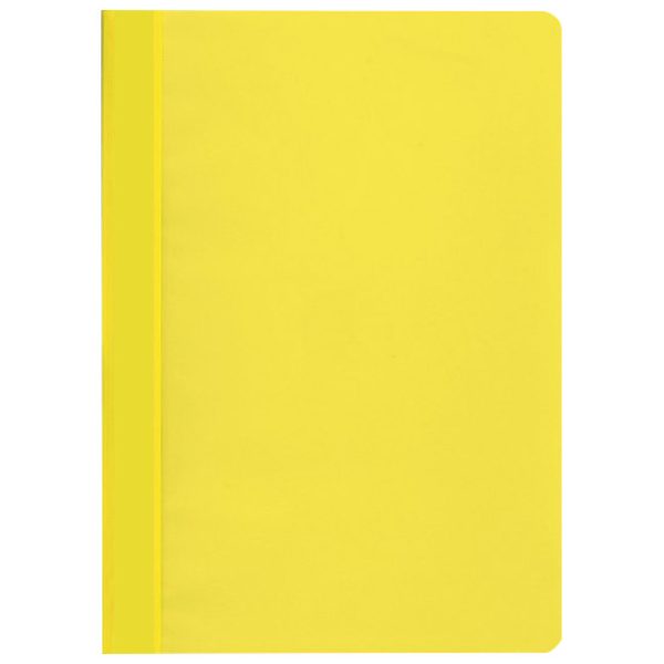 FASCIKL A4 klizna mehanika deblji žuti; 10 fascikla u setu FORNAX