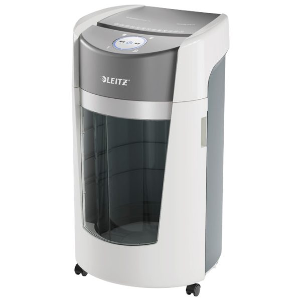 Uništavač dokumentacije 10 listova Micro Cut IQ OptiMax Office Leitz 8360-00-00 bijelo/sivi