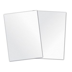 Blok za bilješke A4 "D" linije 50 listova u bloku