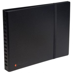 Album za vizitke 240 kartica s gumicom 25x20cm Exactive Exacompta 75134e