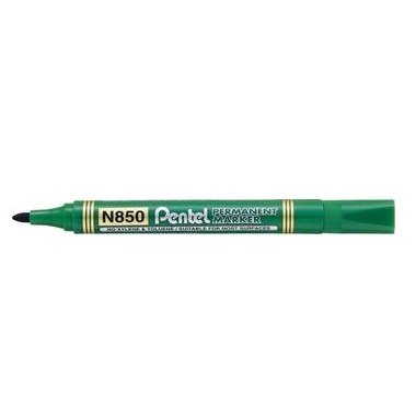 Marker permanentni PENTEL N850 okrugli vrh zeleni