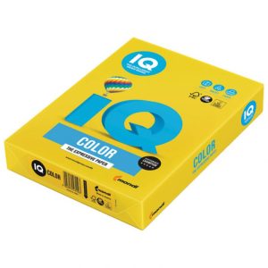 Papir IQ Intenziv A4 160g pakiranje od 250 listova MONDI IG50 INTENZIVNO ŽUTI