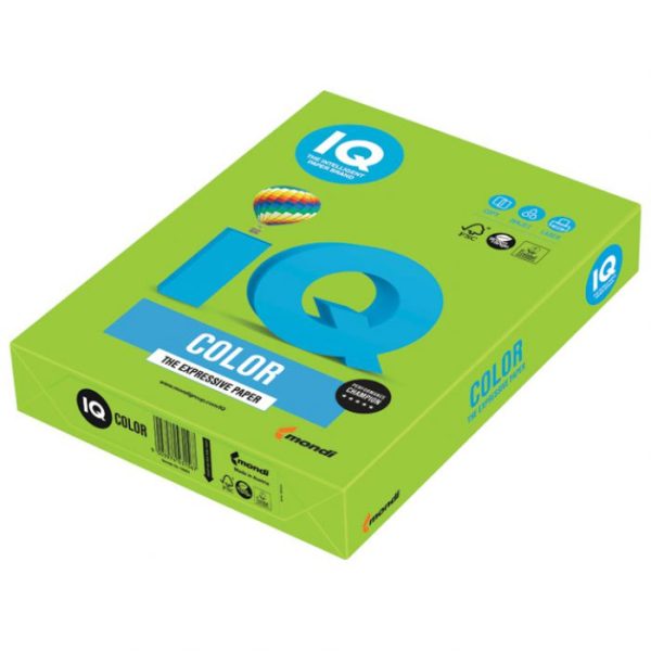 Papir IQ Intenziv A4 80g pakiranje od 500 listova MONDI MA42 SVIBANJSKO ZELENI