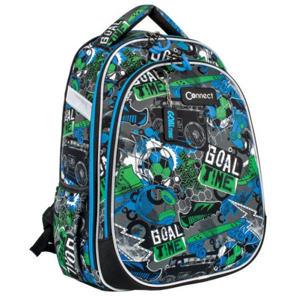RUKSAK ŠKOLSKI ANATOMSKI LAGAN XT GOAL TIME 25.CONNECT
