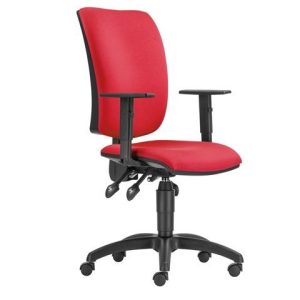 Uredska Stolica MaYAH CINQUE ASYN - Crvena