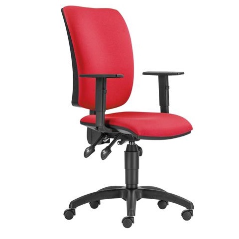 Uredska Stolica MaYAH CINQUE ASYN - Crvena