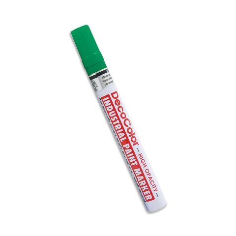 Marker industrijski paint permanentni UCHIDA 728 zeleni 2-4,5mm