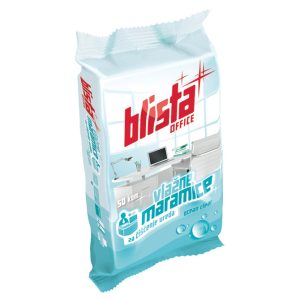Maramice vlažne za čišćenje i dezinfekciju BLISTAL OFFICE, 50 maramica u pakiranju