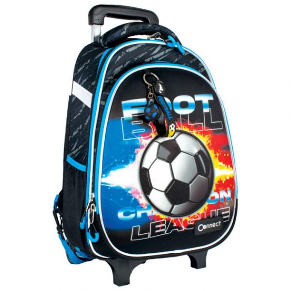 RUKSAK ŠKOLSKI S KOTAČIĆIMA XT FOOTBALL 25.CONNECT