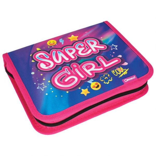 PERNICA PUNA 1ZIP 2PREKLOPA SUPER GIRL 1A 25.CONNECT