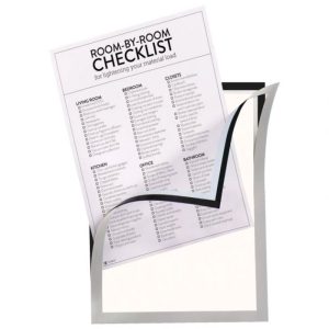 Etui samoljepljiv A4 s magnetnim otvaranjem magneto pro TARIFOLD(DJOIS) 196970 srebrni