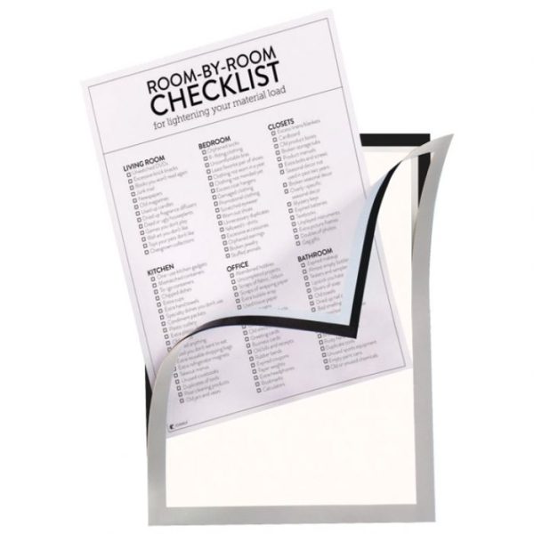 Etui samoljepljiv A4 s magnetnim otvaranjem magneto pro TARIFOLD(DJOIS) 196970 srebrni