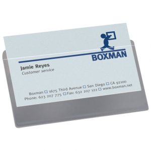 Etui Samoljepljiv Za Vizitke 95x60 Pakiranje od 10 komada, 3l.(Djois)10111 Blister