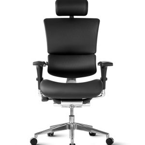 Uredska Stolica PREMIUM ERGO Smart Deluxe Crna