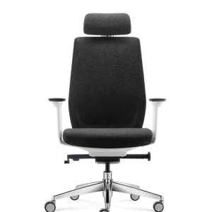 Uredska Stolica PREMIUM ERGO Comfort Bijelo-Siva