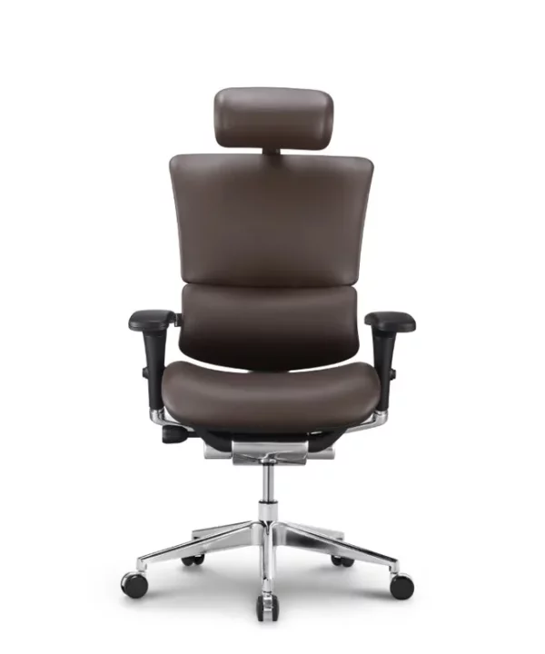 Uredska Stolica PREMIUM ERGO Smart Deluxe Tamno Smeđa