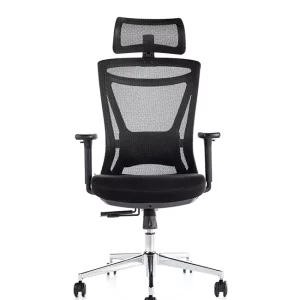 Uredska Stolica PREMIUM ERGO Taurus Crna