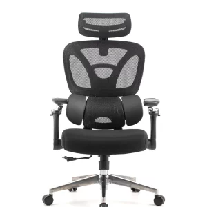 Uredska Stolica PREMIUM ERGO Trek Crna