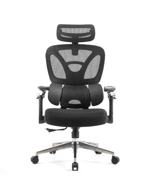 Uredska Stolica PREMIUM ERGO Trek Crna