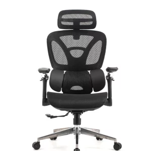 Uredska Stolica PREMIUM ERGO Trek PLUS Crna