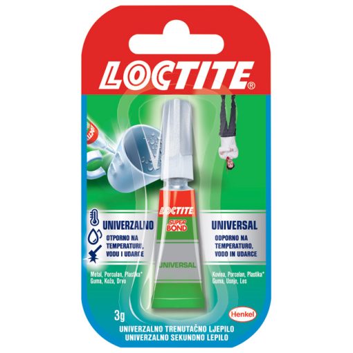 Ljepilo trenutačno 3g Super Bond tekuće Henkel 1409561 blister