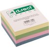 Papir za kocku 85*85*40mm ljepljeni mix boje; D.RECT