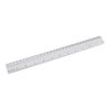 Ravnalo aluminijsko 30cm Srebrno D.RECT