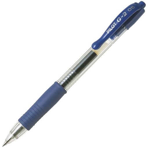 Roler gel grip 0,5mm G2 Pilot BL-G2-5-L plavi, 12 komada u kutiji