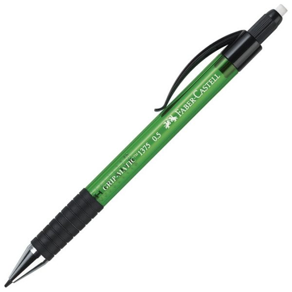 Olovka tehnička 0,5mm Grip Matic Faber Castell 137563 zelena