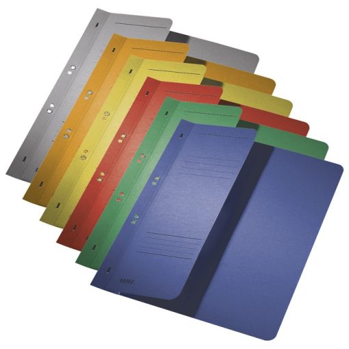 Fascikl-polufascikl karton s mehanikom A4 F7 Leitz 37400085 sivi - Slika 2