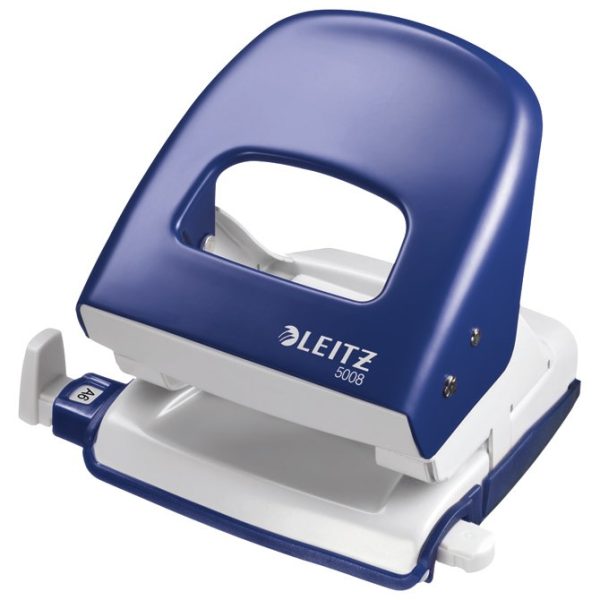 Bušač 2 rupe do 30 listova Leitz 50080035 plavi