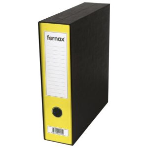 Registrator A4 široki u kutiji Prestige Fornax 402338 (13460) žuti, 11 komada u kutiji
