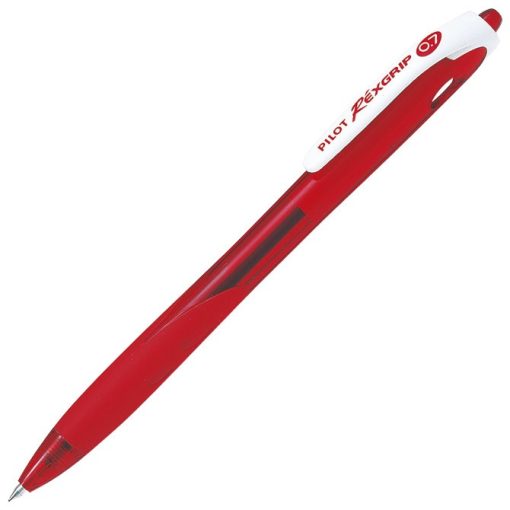 Olovka kemijska RexGrip Begreen Pilot BRG-10F-BG-R crvena, 10 komada u kutiji