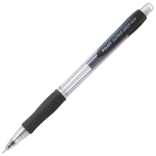 Olovka tehnička 0,5mm Super grip Pilot H-185-SL crna, 12 komada u kutiji