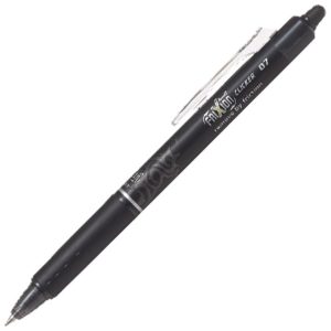 Roler gel 0,7mm Frixion clicker Pilot BLRT-FR7-B crni