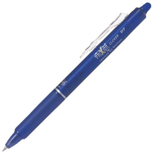 Roler gel 0,7mm Frixion clicker Pilot BLRT-FR7-L plavi