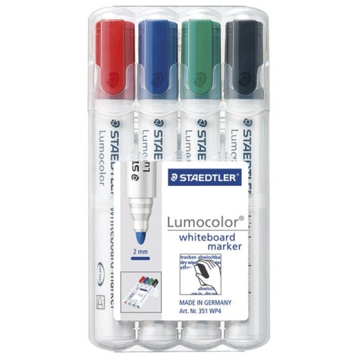 Marker za bijelu ploču 2mm pk4 Lumocolor Staedtler 351 WP4