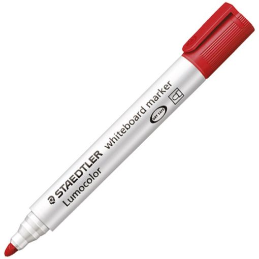 Marker za bijelu ploču 2mm Lumocolor Staedtler 351-2 crveni, 10 komada u kutiji