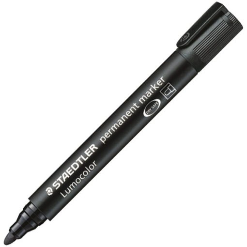Marker permanentni 2mm Lumocolor Staedtler 352-9 crni, 10 komada u kutiji
