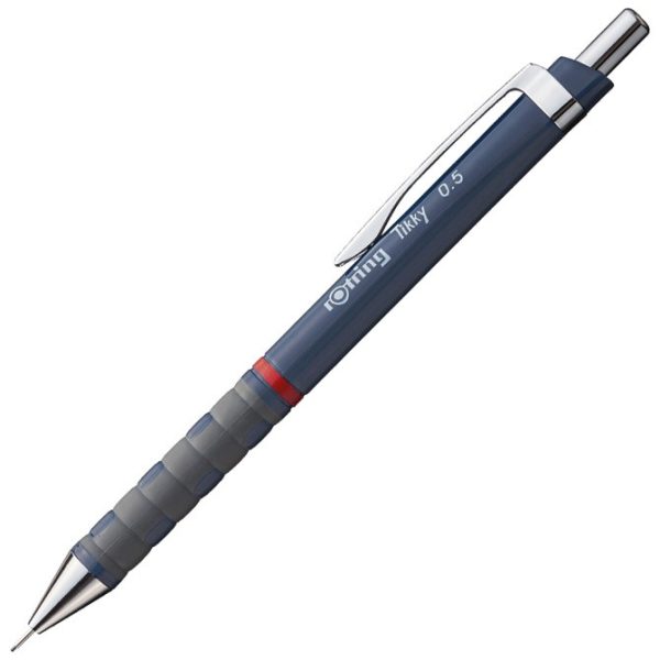 Olovka tehnička 0,5mm grip Tikky lll Rotring tamno plava