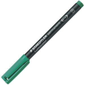 Marker permanentni 1-2,5mm Lumocolor Staedtler 314-5 zeleni