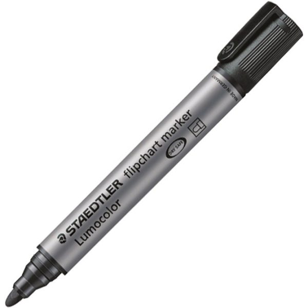Marker Flipchart 2mm Lumocolor Staedtler 356-9 crni, 10 komada u kutiji