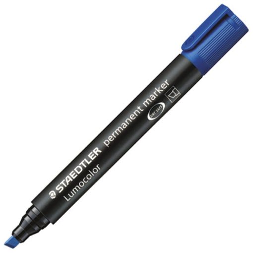 Marker permanentni 2-5mm Lumocolor Staedtler 350-3 plavi, 10 komada u kutiji