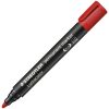 Marker permanentni 2mm Lumocolor Staedtler 352-2 crveni, 10 komada u kutiji