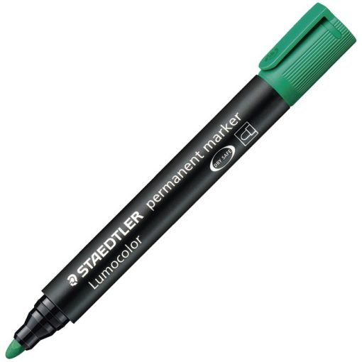 Marker permanentni 2mm Lumocolor Staedtler 352-5 zeleni, 10 komada u kutiji