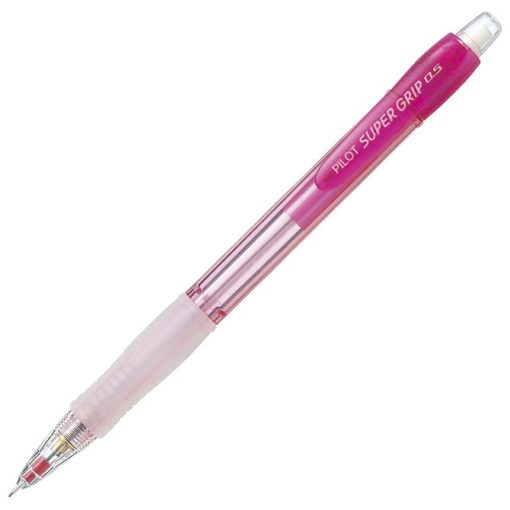 Olovka tehnička 0,5mm Super grip neon Pilot H-185N crvena, 12 komada u kutiji