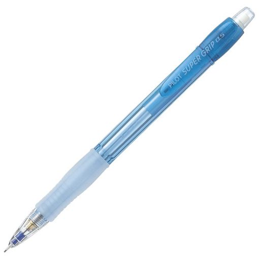 Olovka tehnička 0,5mm Super grip neon Pilot H-185N plava, 12 komada u kutiji