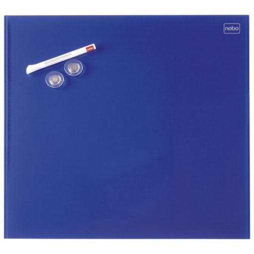 Ploča magnetna 90x60cm staklena Nobo 1903847 plava - Slika 3